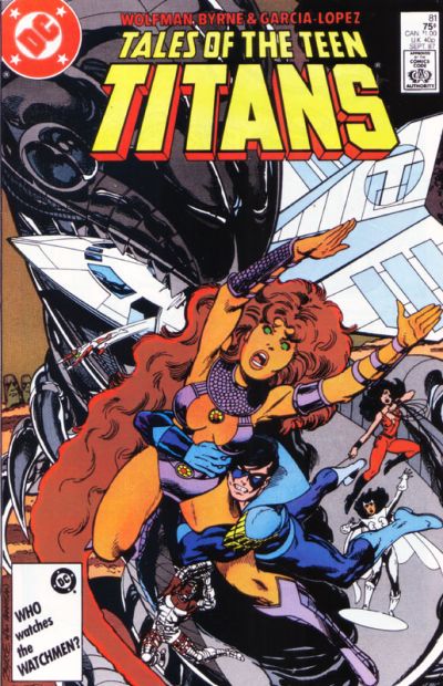 Cover for Tales of the Teen Titans (DC, 1984 series) #81 [Direct]