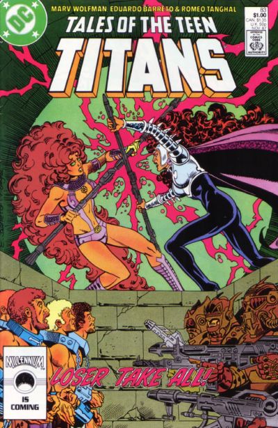 Cover for Tales of the Teen Titans (DC, 1984 series) #83 [Direct]