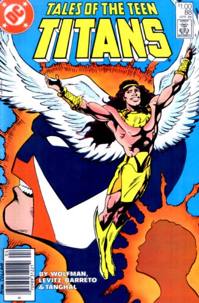 Cover for Tales of the Teen Titans (DC, 1984 series) #88 [Newsstand]