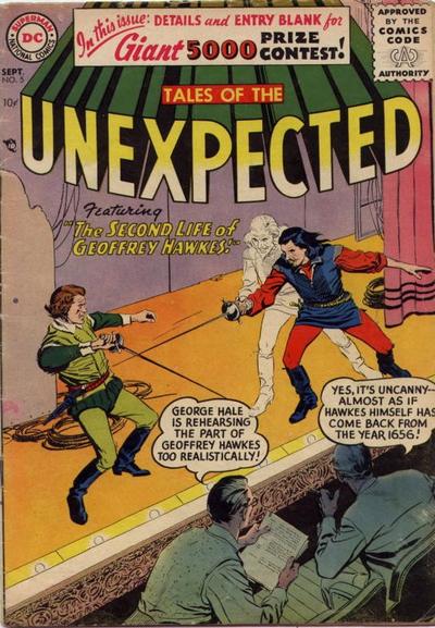 Cover for Tales of the Unexpected (DC, 1956 series) #5
