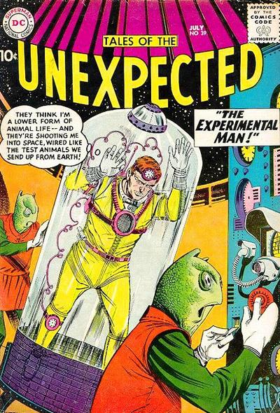 Cover for Tales of the Unexpected (DC, 1956 series) #39