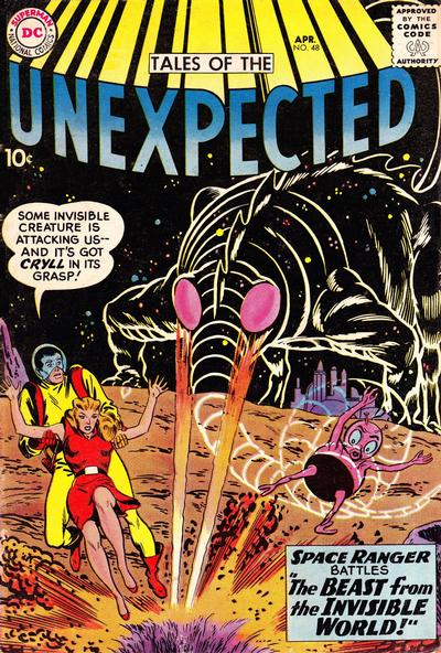 Cover for Tales of the Unexpected (DC, 1956 series) #48
