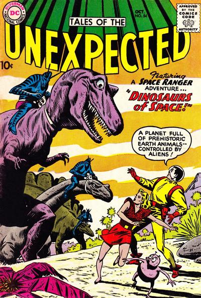 Cover for Tales of the Unexpected (DC, 1956 series) #54