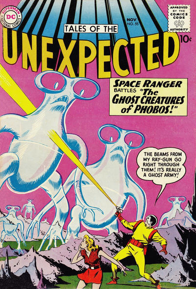 Cover for Tales of the Unexpected (DC, 1956 series) #55