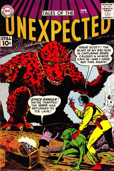 Cover for Tales of the Unexpected (DC, 1956 series) #59