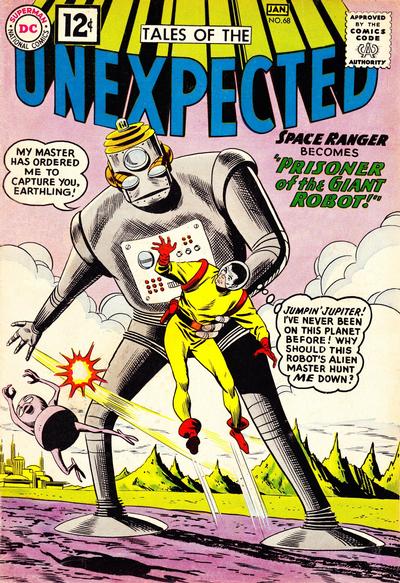 Cover for Tales of the Unexpected (DC, 1956 series) #68