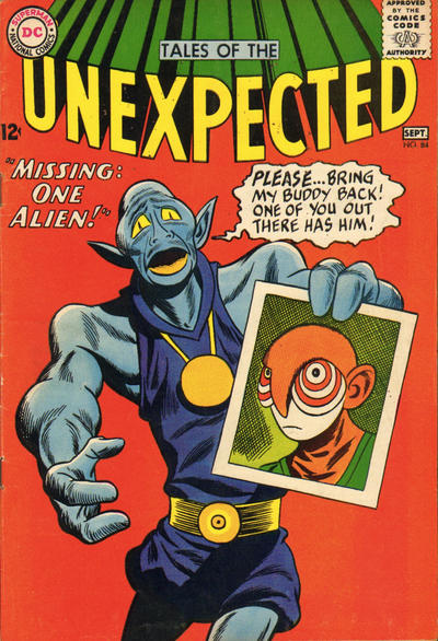 Cover for Tales of the Unexpected (DC, 1956 series) #84