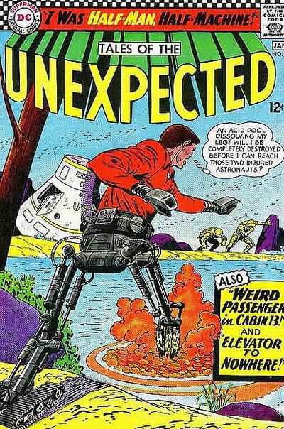 Cover for Tales of the Unexpected (DC, 1956 series) #98