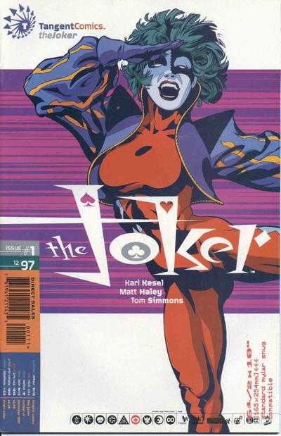 Cover for Tangent Comics / The Joker (DC, 1997 series) #1