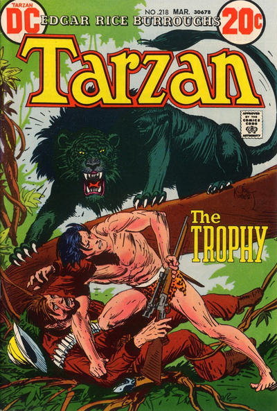 Cover for Tarzan (DC, 1972 series) #218