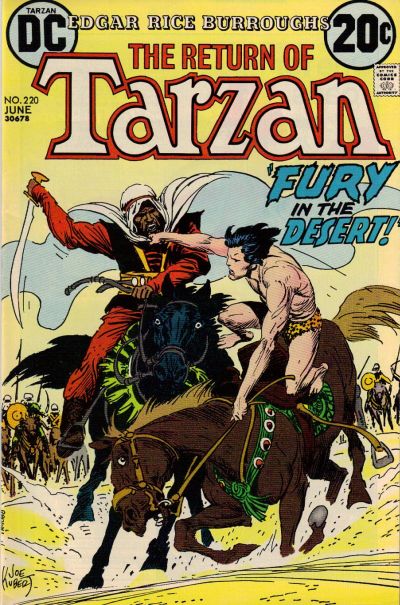 Cover for Tarzan (DC, 1972 series) #220