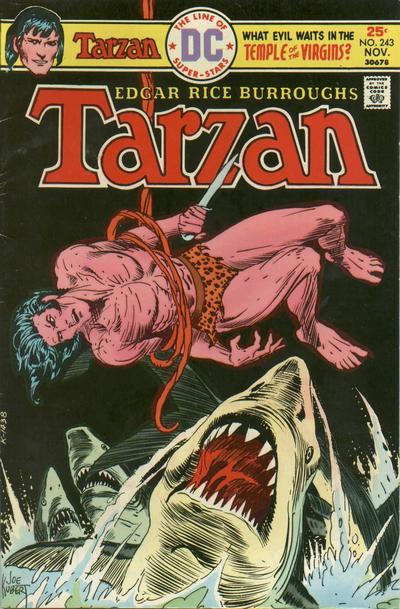Cover for Tarzan (DC, 1972 series) #243