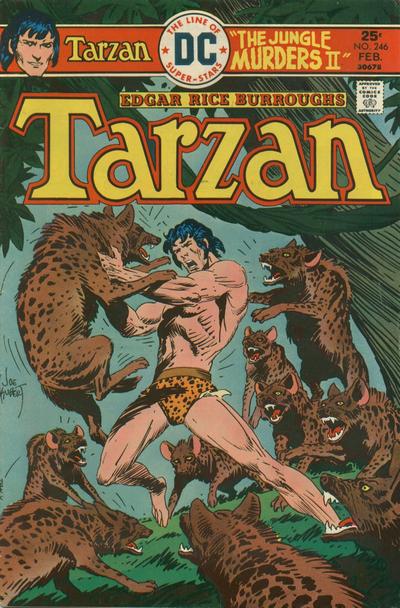 Cover for Tarzan (DC, 1972 series) #246