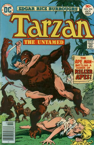 Cover for Tarzan (DC, 1972 series) #254