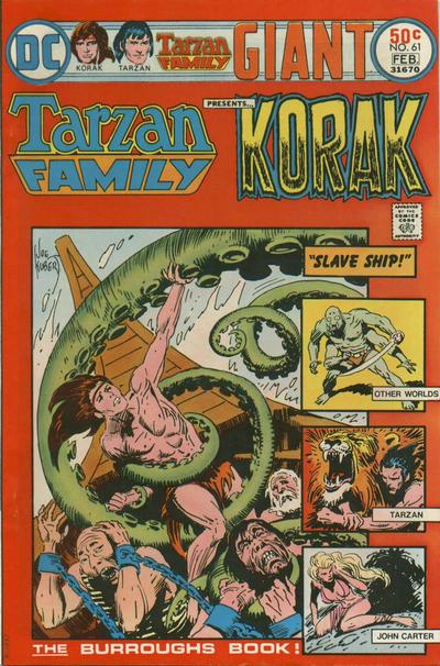 Cover for The Tarzan Family (DC, 1975 series) #61