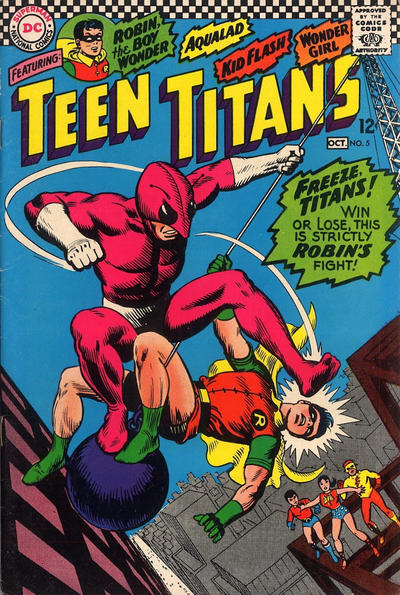 Cover for Teen Titans (DC, 1966 series) #5