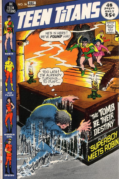 Cover for Teen Titans (DC, 1966 series) #36