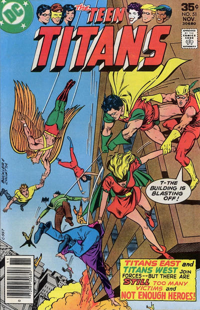Cover for Teen Titans (DC, 1966 series) #51