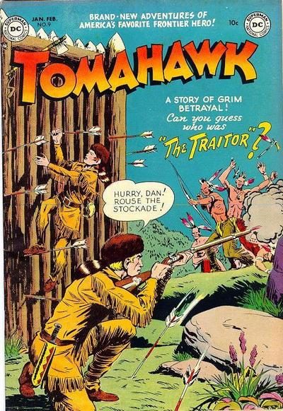 Cover for Tomahawk (DC, 1950 series) #9