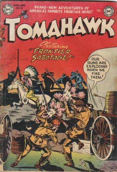 Cover for Tomahawk (DC, 1950 series) #10