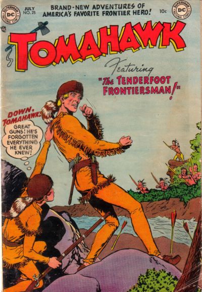 Cover for Tomahawk (DC, 1950 series) #25