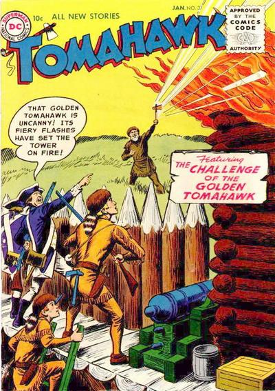 Cover for Tomahawk (DC, 1950 series) #37
