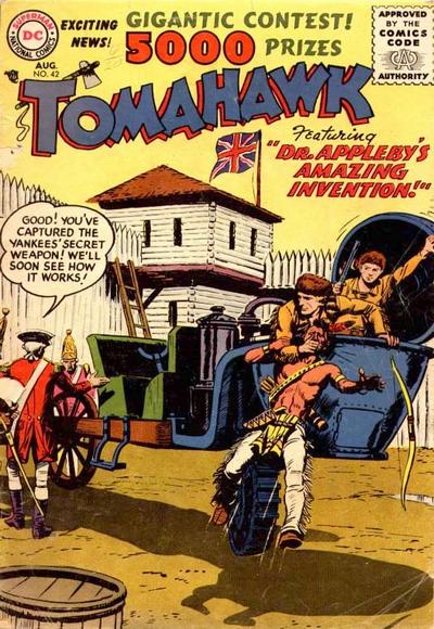 Cover for Tomahawk (DC, 1950 series) #42
