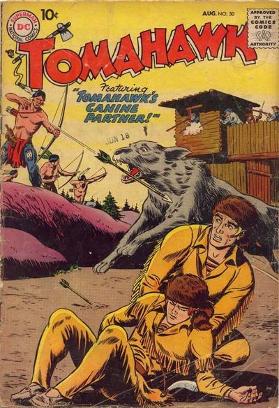 Cover for Tomahawk (DC, 1950 series) #50