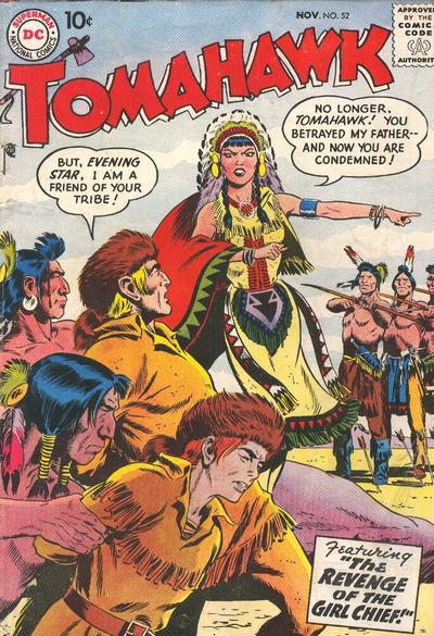 Cover for Tomahawk (DC, 1950 series) #52