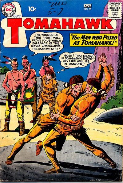 Cover for Tomahawk (DC, 1950 series) #63