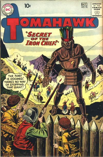 Cover for Tomahawk (DC, 1950 series) #70