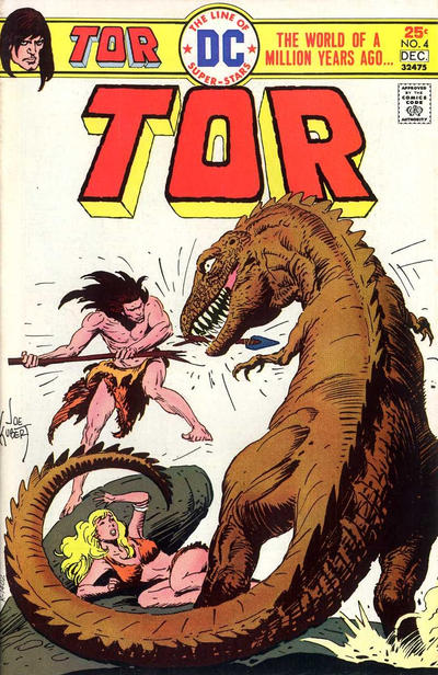 Cover for Tor (DC, 1975 series) #4