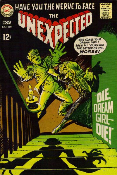 Cover for The Unexpected (DC, 1968 series) #109