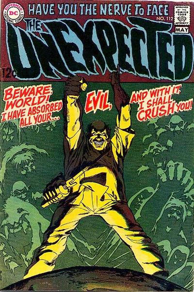 Cover for The Unexpected (DC, 1968 series) #112