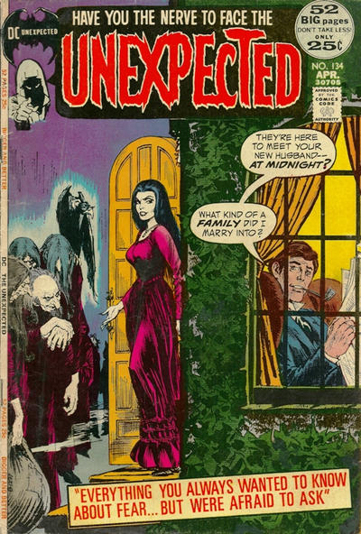 Cover for The Unexpected (DC, 1968 series) #134