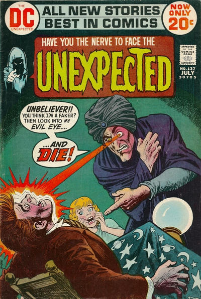 Cover for The Unexpected (DC, 1968 series) #137
