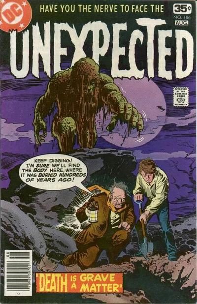 Cover for The Unexpected (DC, 1968 series) #186