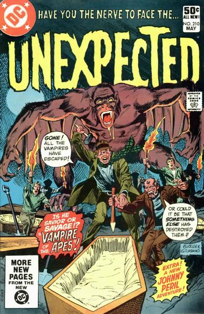 Cover for The Unexpected (DC, 1968 series) #210 [Direct]