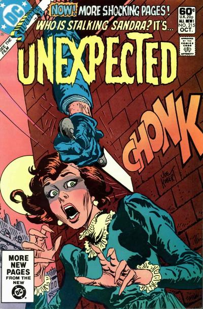 Cover for The Unexpected (DC, 1968 series) #215 [Direct]