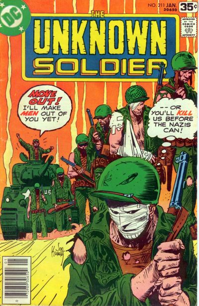 Cover for Unknown Soldier (DC, 1977 series) #211