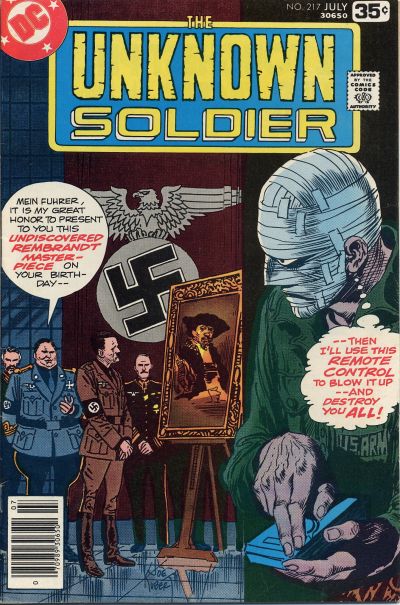 Cover for Unknown Soldier (DC, 1977 series) #217