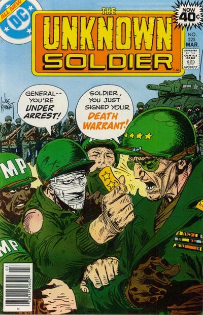 Cover for Unknown Soldier (DC, 1977 series) #225