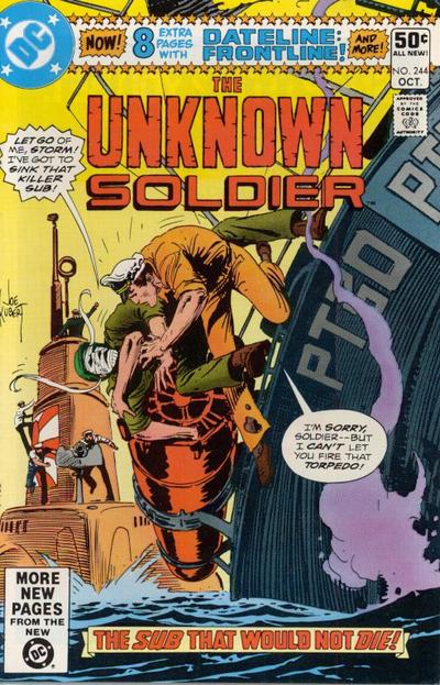 Cover for Unknown Soldier (DC, 1977 series) #244 [Direct]