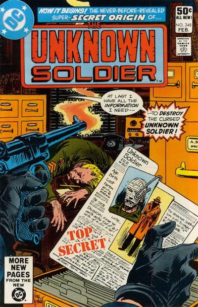 Cover for Unknown Soldier (DC, 1977 series) #248 [Direct]