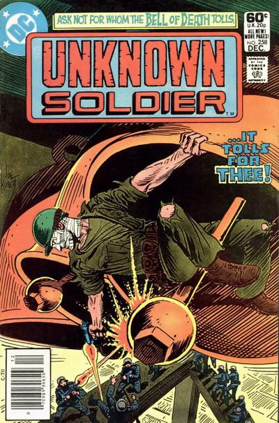 Cover for Unknown Soldier (DC, 1977 series) #258 [Newsstand]
