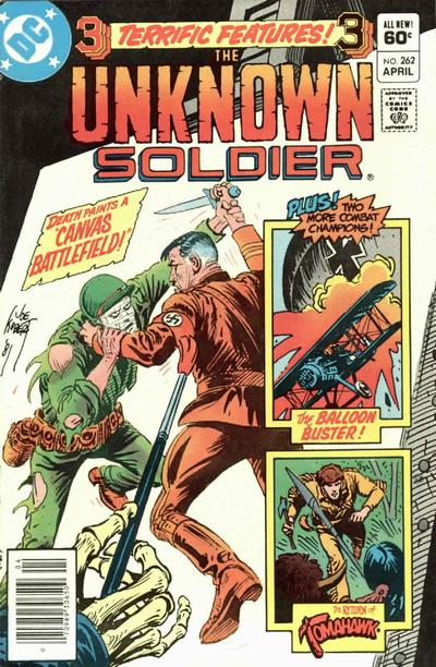 Cover for Unknown Soldier (DC, 1977 series) #262 [Newsstand]