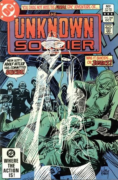 Cover for Unknown Soldier (DC, 1977 series) #268 [Direct]