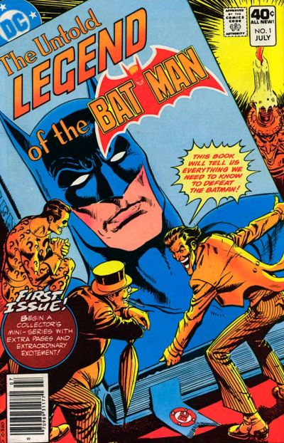 Cover for The Untold Legend of the Batman (DC, 1980 series) #1