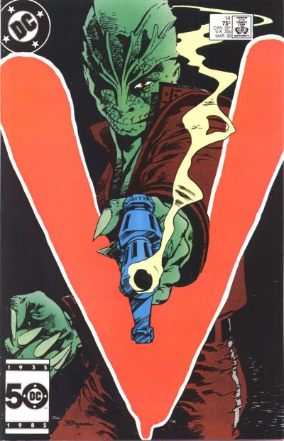 Cover for V (DC, 1985 series) #14 [Direct]
