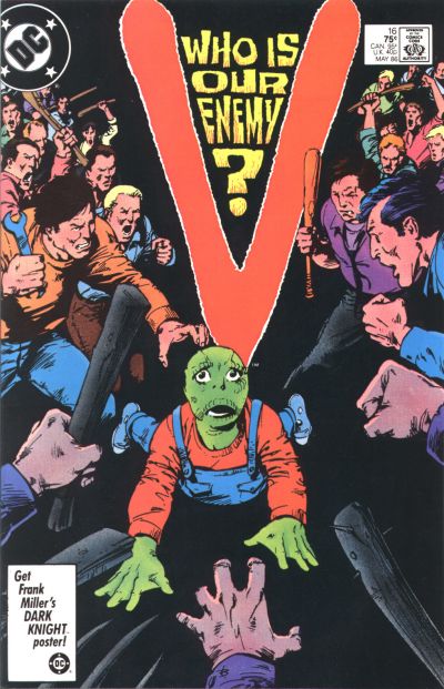 Cover for V (DC, 1985 series) #16 [Direct]